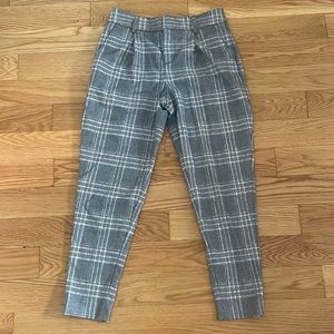 Banana Republic plaid dress pants